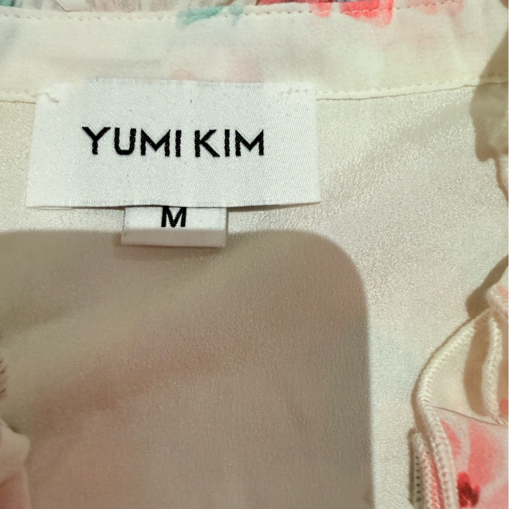 Yumi Kim Love Always in its Magic Ivory Floral Ruffle Mini Dress, Size M - Picture 7 of 7